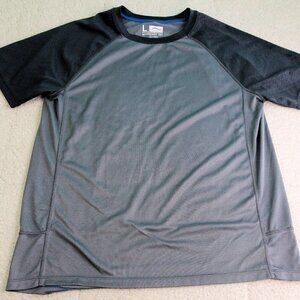 Sports Essentials Shockdry Tee Gray/Black Large